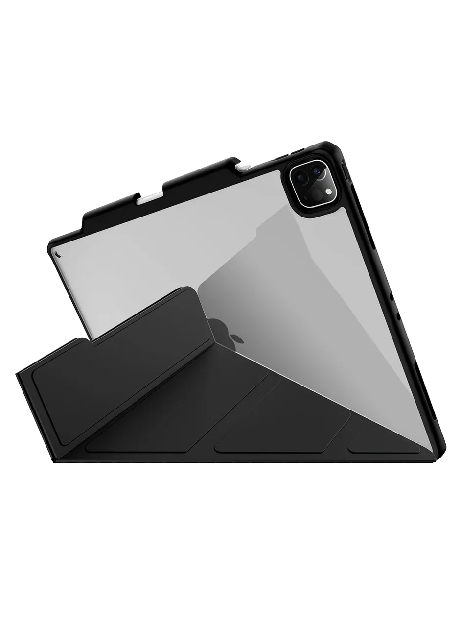 Itskins Hybrid Solid Folio Case iPad Pro 12.9 (5th & 6th Gen.) - Black - Tashqila Itskins Hybrid Solid Folio Case iPad Pro 12.9 (5th & 6th Gen.) - Black - Tashqila